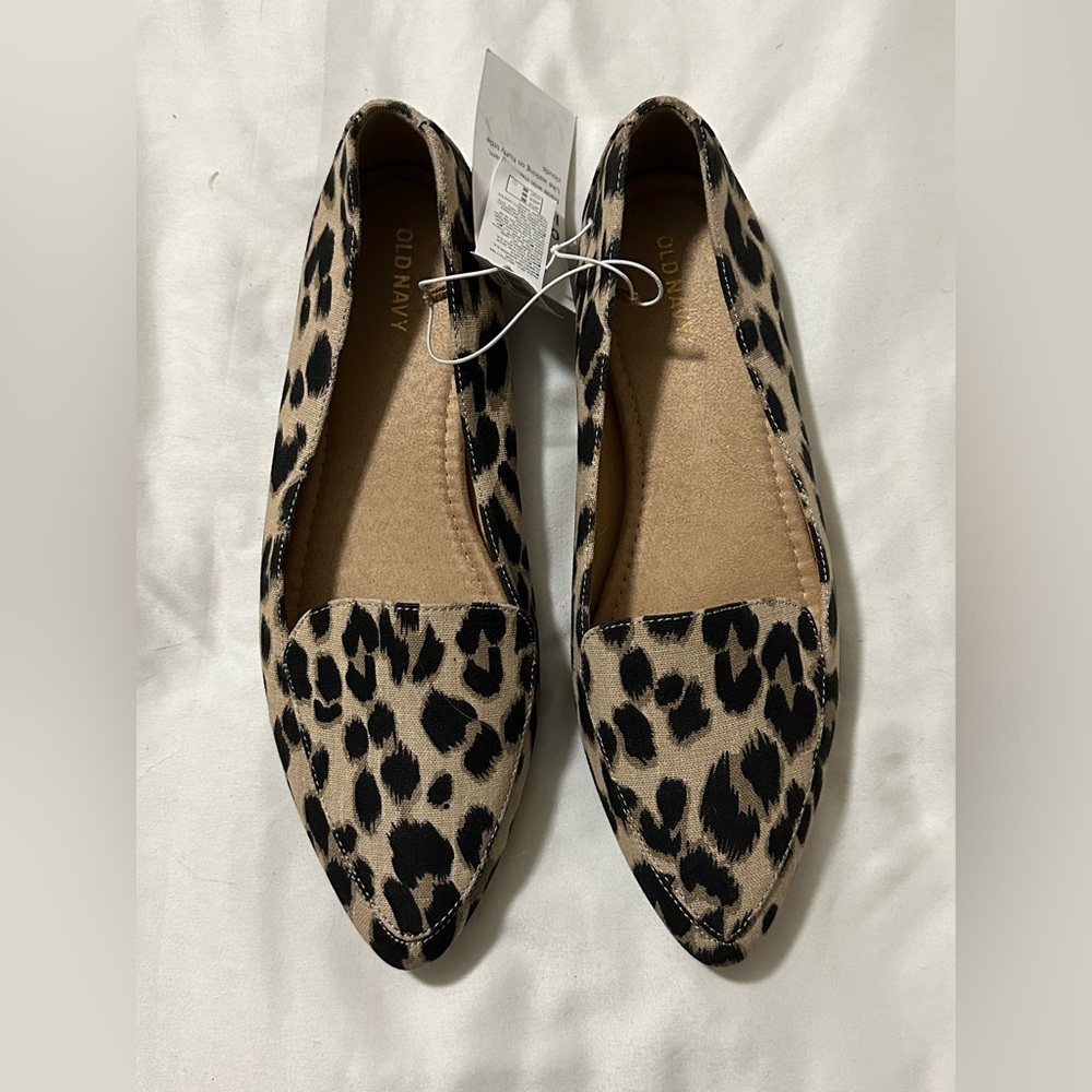 Old Navy Leopard Print Loafers